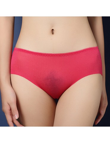 Hip Lifting Breathable Seamless Soft Mid Waist Panties