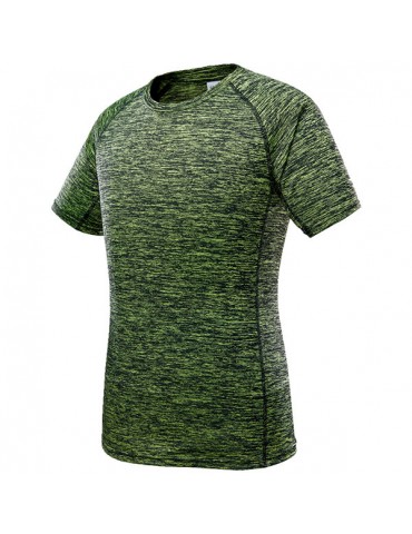 Mens Quick-drying Breathable O-neck Short Sleeve Casual Sport T-shirt