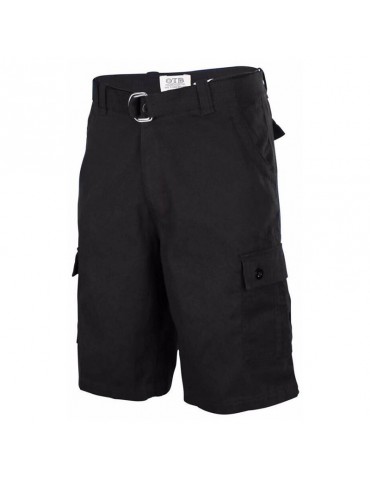 Mens Summer Cotton Breathable Solid Color Regular Fit Casual Knee Length Shorts