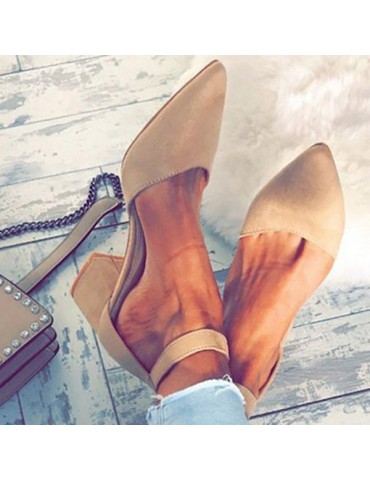 Suede Ankle Strap Square Heel Pumps