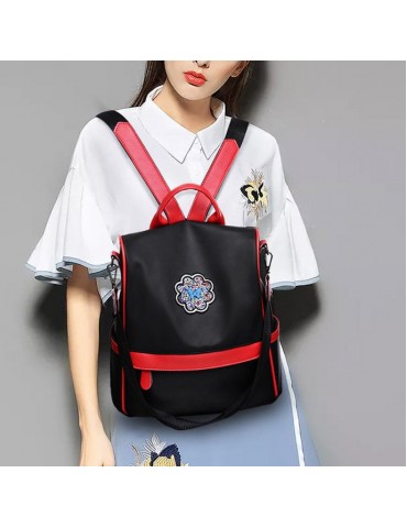 Women Stylish Multifunctional Faux Leather Shoulder Bags Crossbody Bags Backpack