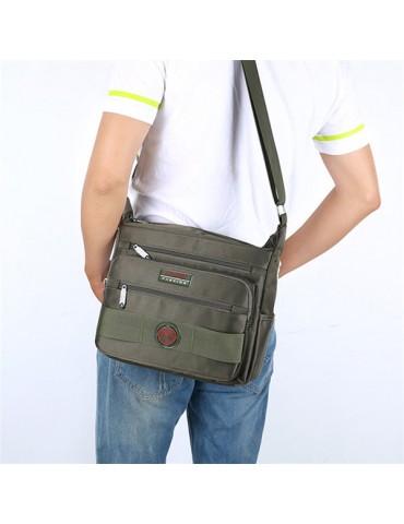 Nylon Casual Waterproof Crossbody Bag Business Light Travel Shoulders Bag For Men