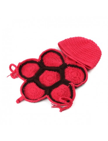 Newborn Tortoise Handmade Crochet Photography Props Baby Knitted Costumes