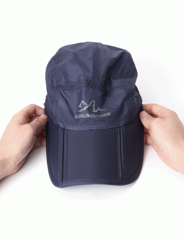 Men Women Summer Thin Quick-dry Baseball Hat Outdoor Casual Sports Neck Protect Removable Cap