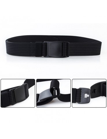 Men Plate Buckle Nylon Belt Outdoor Sport Durable Pants Strip Outdoor Wild Casual Belt