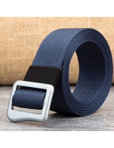 135cm Men Quick Dry Nylon Alloy Buckle Belt Outdoor Casual Military Tactical Strips