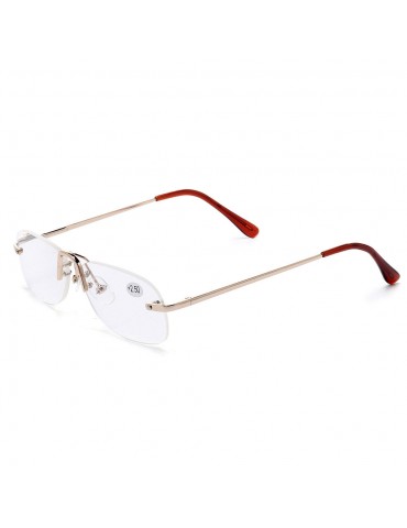 Men Women No frame Metal Legs Thin Firm Fashion Comfortable Reading Glasses