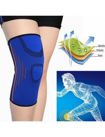 Elastic Leg Knee Support Brace Wrap Protector Knee Pads Kneepads Sleeve Support